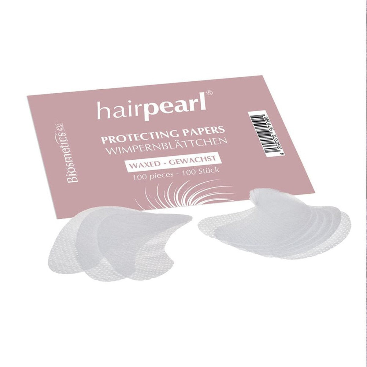 Hairpearl Suojapaperit Ripsille 100kpl, Vahatut