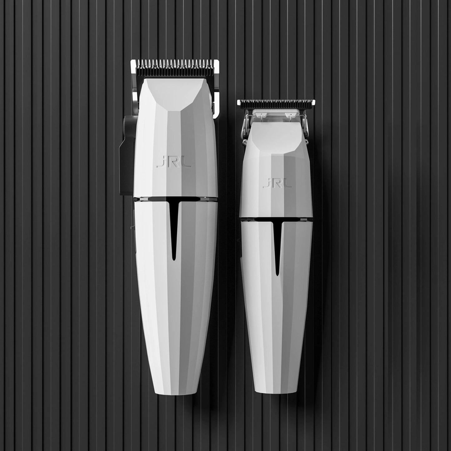 JRL Ghost Collection Hiustenleikkuukone 2020C ja Trimmeri 2020T Valkoinen