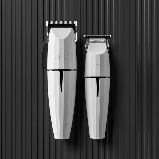 JRL Ghost Collection Hiustenleikkuukone 2020C ja Trimmeri 2020T Valkoinen