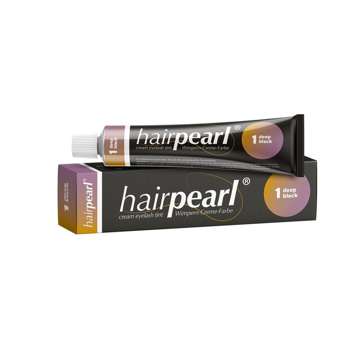 Hairpearl No 1. Deep Black - Kulma- ja ripsiväri