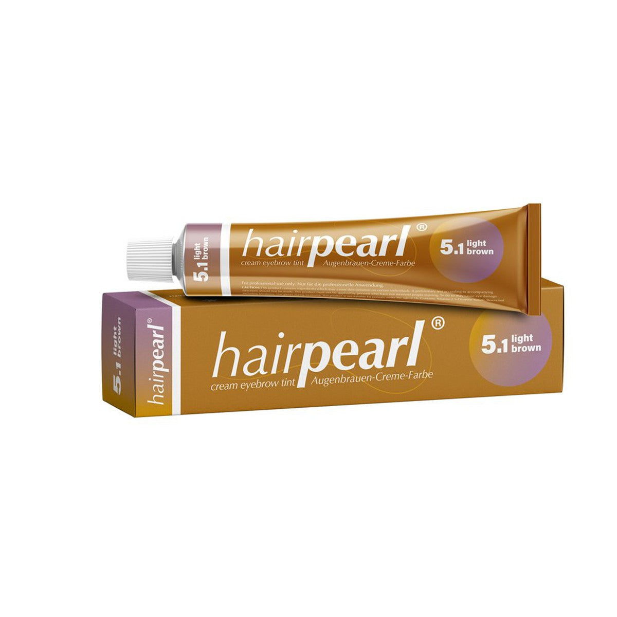 Hairpearl No 5.1 Light Brown - Kulma- ja ripsiväri