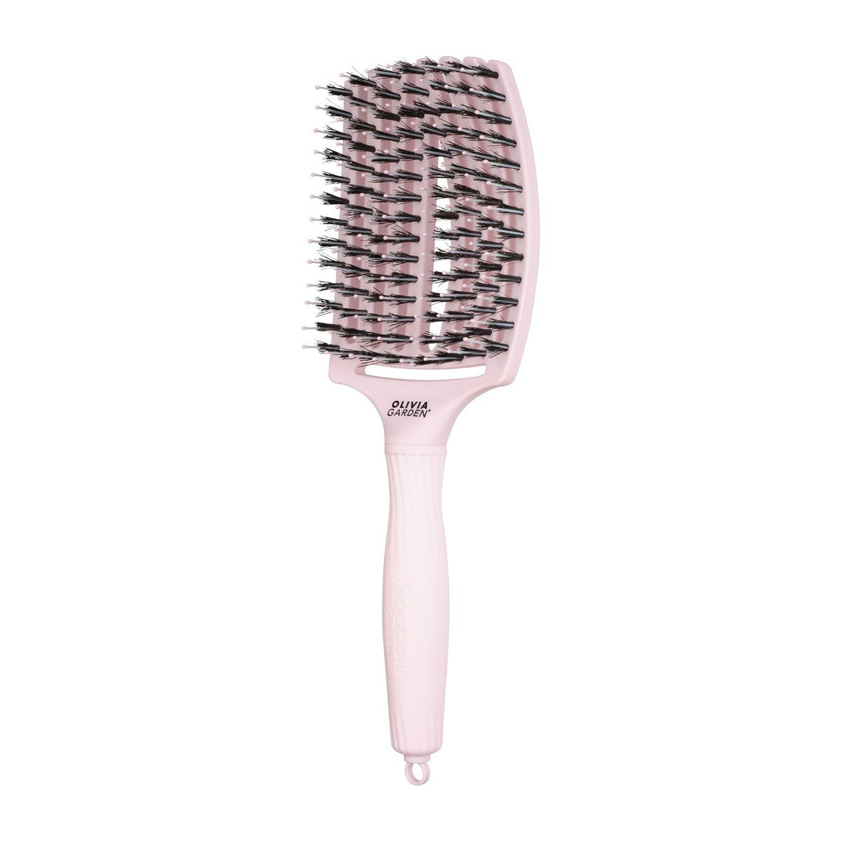 Olivia Garden Finger Brush - Large - Pink