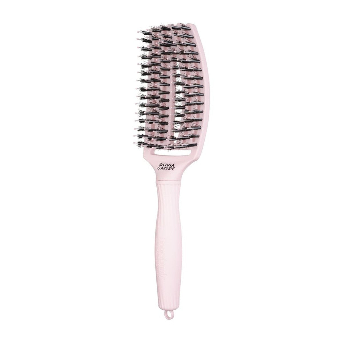 Olivia Garden Finger Brush - Medium - Pink