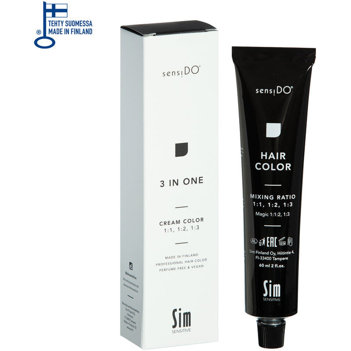 Sim Sensido Cream Color 60ml 9/1