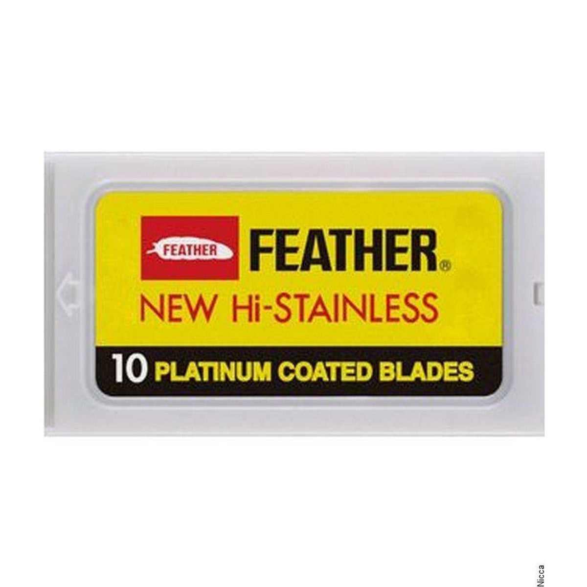 Feather Double Edge Partaterät 10 kpl