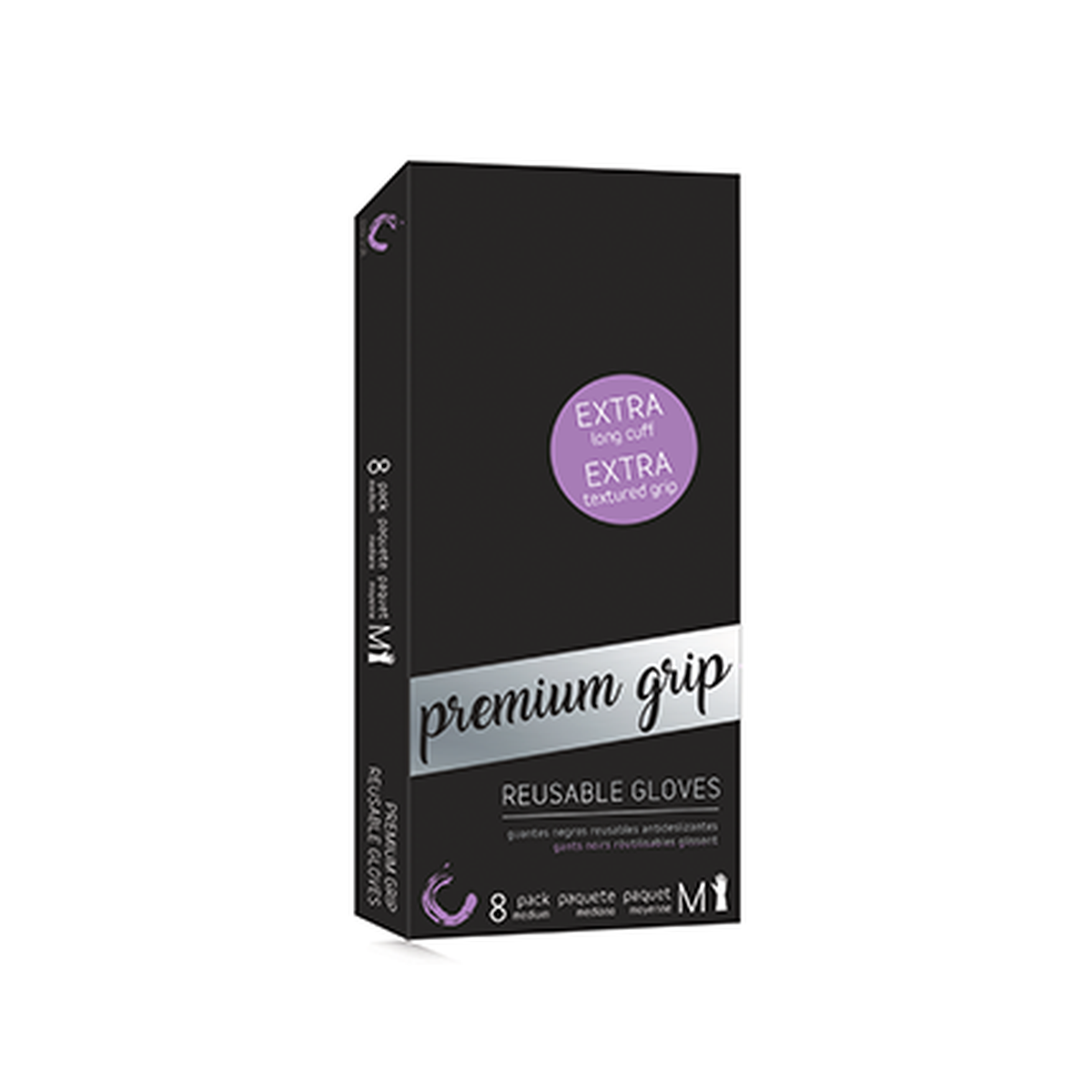 Colortrak Premium Grip -kestohanskat 8kpl - L