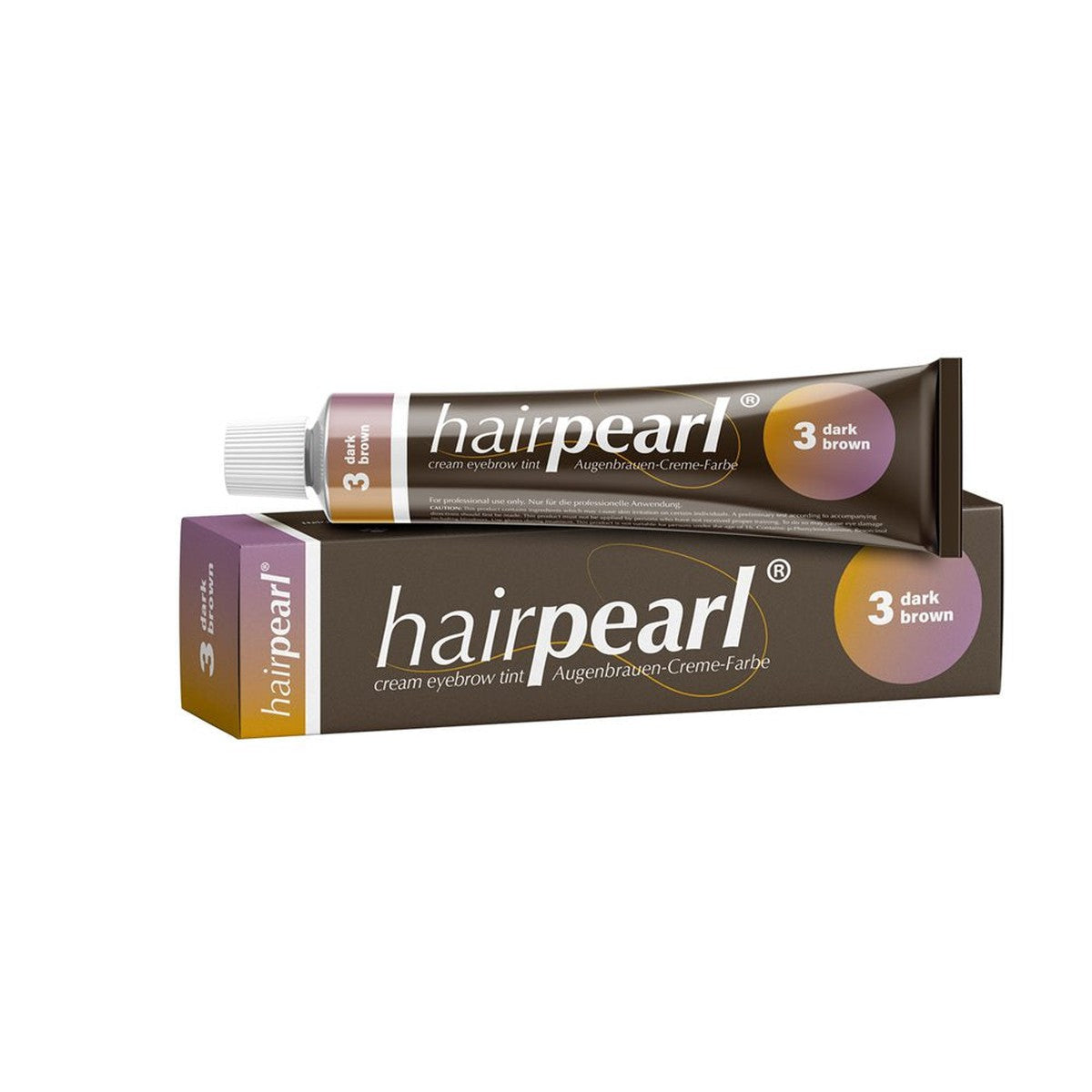 Hairpearl No 3. Dark Brown - Kulma- ja ripsiväri